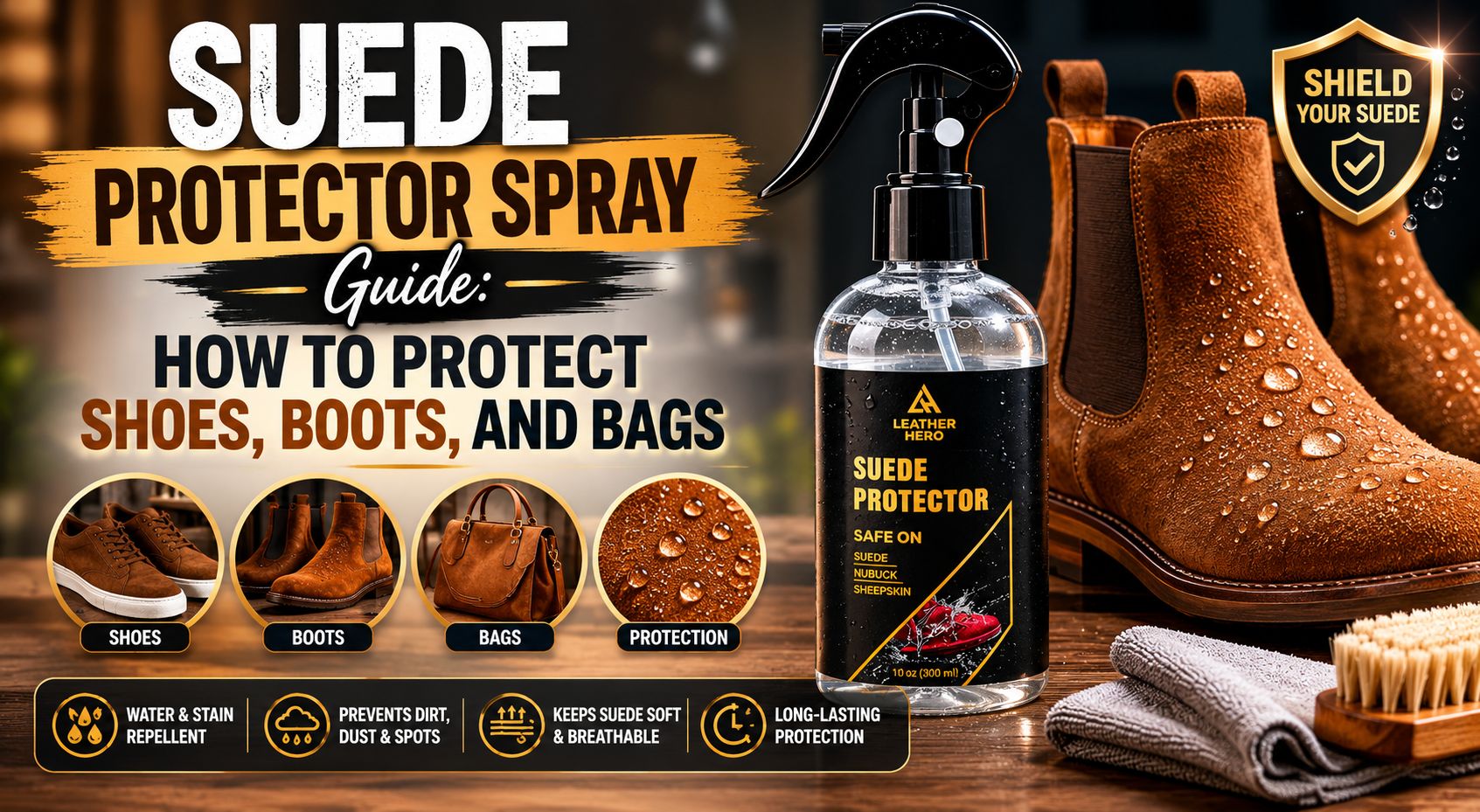 Suede Protector Spray Guide: How to Protect Shoes, Boots, and Bags